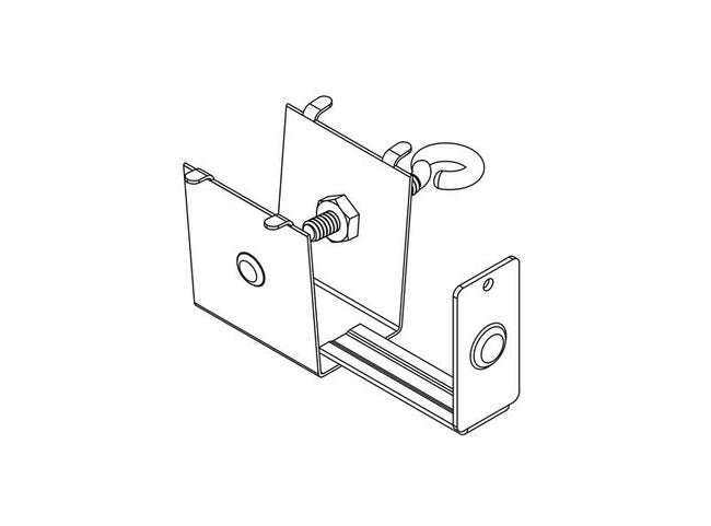 Steel Screw-Mount Under-Shelf Bracket - Image 2