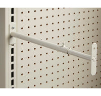 Beige Metal Telescopic Brackets with Gondola Uprights