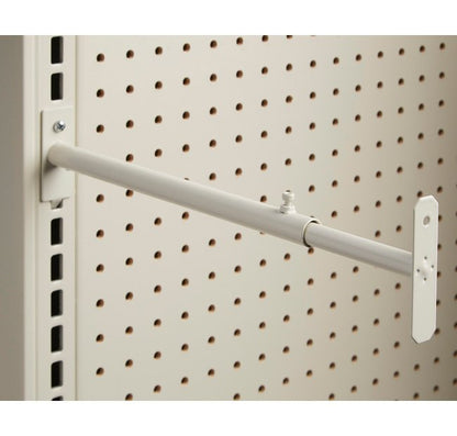 Beige Metal Telescopic Brackets with Gondola Uprights - Image 1