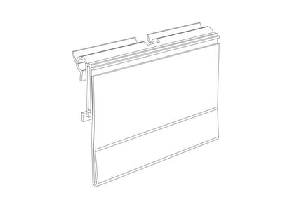 Dual-Purpose Flip-Up Label Holder for Retail and Institutional Use - Image 2