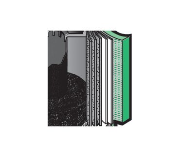 Grade 1 HF Series 23" Oil Vapor Removal Air Filter - Image 6