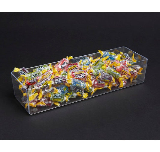 Crystal Clear Tabletop Storage Bin - Image 1