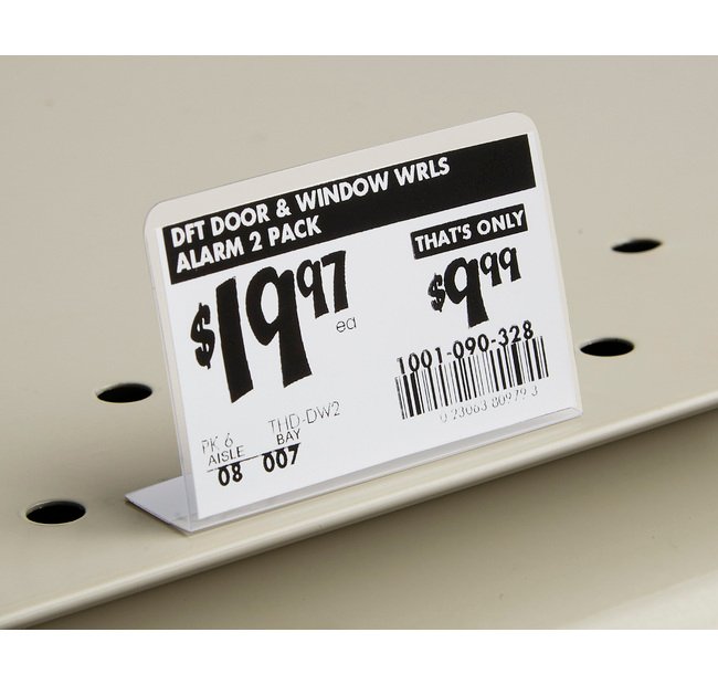 Mini Stick-On Shelf/Table Tag - Image 1