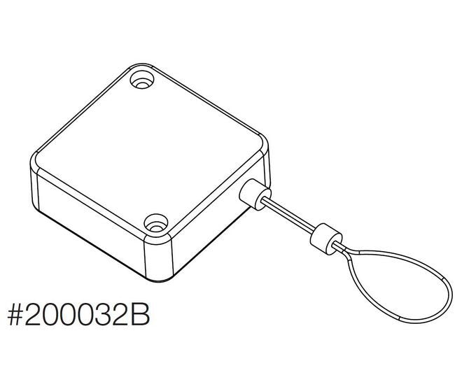 K-LockÂ® Collar End Security Tethers - Standard Duty - Image 3