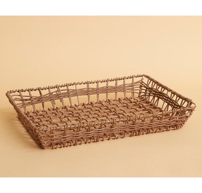 Heavy-Duty Synthetic Wicker Basket - Image 2