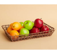 Heavy-Duty Synthetic Wicker Basket