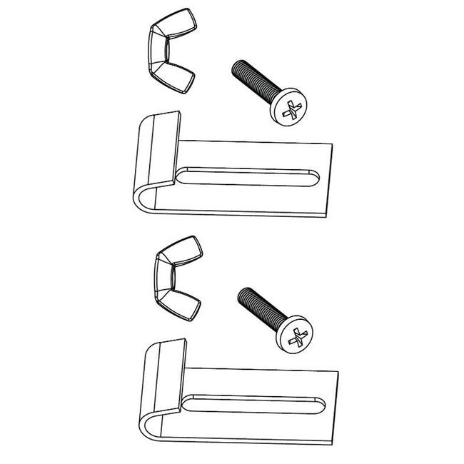 Zinc J-Clip Mounting Kit - Image 2
