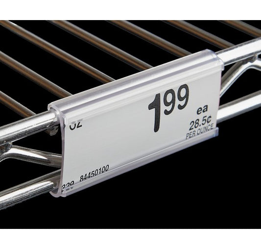 Clear C-Channel for Metro® Shelving, 44-1/4" Length - Image 1