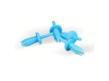 4" White NAB Standard Finger Wiring Duct - Image 5