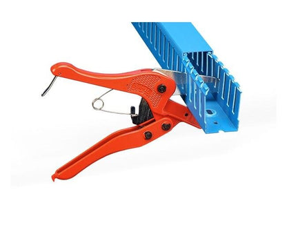 4" x 5" White NAB Standard Finger Wiring Duct - Image 4