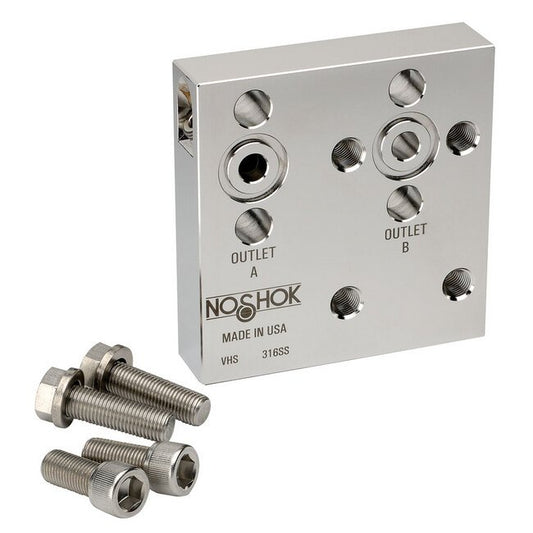 316 Stainless Steel Vertical to Horizontal Manifold Adapter Kit - Image 1