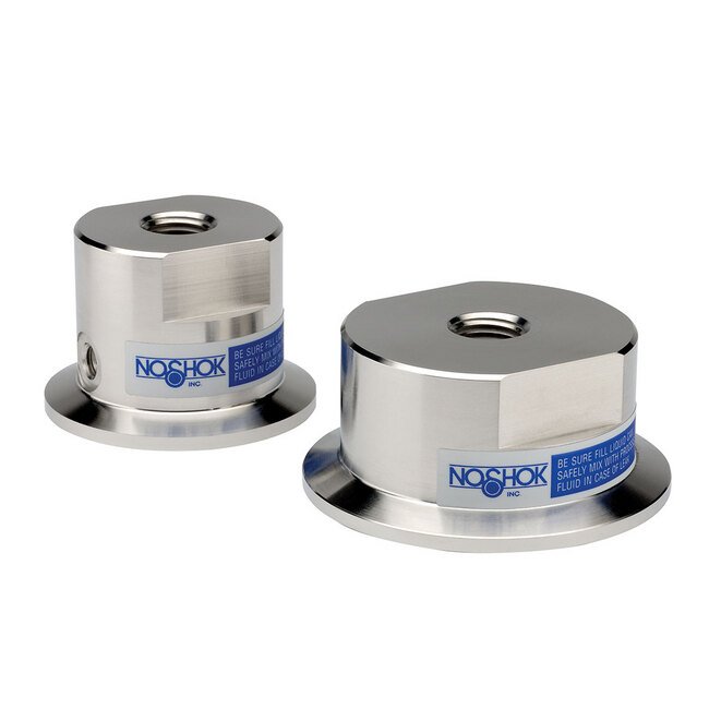 NOSHOK Type 12 Sanitary Diaphragm Seal, 1/2" NPT, 316 Stainless Steel - Image 1