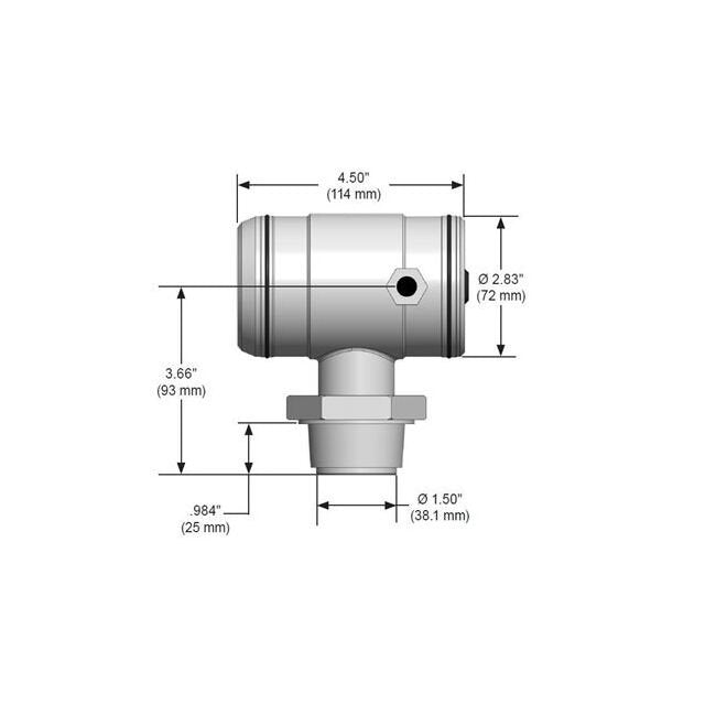 NOSHOK PTI30 High Accuracy Industrial Pressure Transmitter/Transducer - Image 2