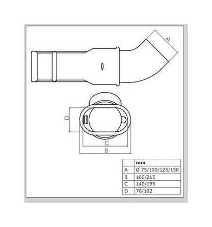 D-90215-1011 Rubber Nozzle with Spring Clip and Damper (REC-D) - Image 2