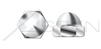 Closed End Brass Nickel Plated Acorn Cap Dome Nut