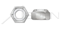 NM and NE Series Aluminum Alloy 6061 T6 Hex Nylon Insert Stop Lock Nut