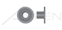 Round Base 3/8 in. No Projections Steel Plain Weld Nut