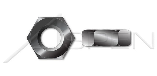 Steel Black Zinc Hex Machine Screw Nut - Image 1