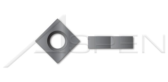 Double Countersunk Steel Square Machine Screw Nut - Image 1