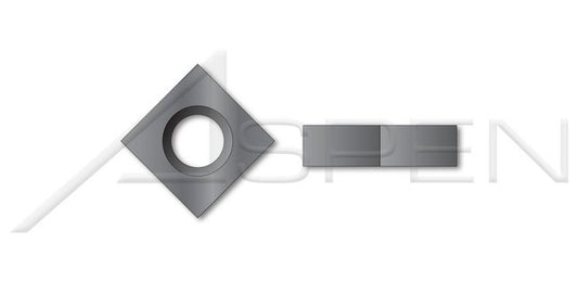 Double Countersunk Steel Square Machine Screw Nut - Image 1