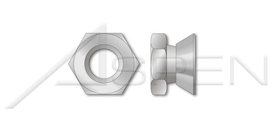Aluminum Tamper Resistant Break Away Security Nut - Image 1