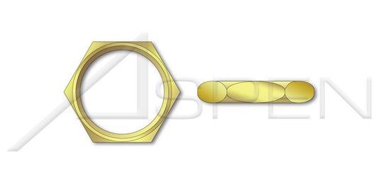 Brass Panel Nut - Image 1