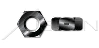 2 Way Reversible Finished Nut Pattern Steel Black Oxide Lock Nut