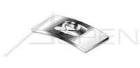 Steel Spring Nut Flat Style "Speed" Nut AISI 304 Stainless Steel (18-8)
