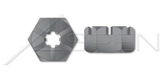 Steel Slotted Hex Heavy Nut Hex Heavy Nut - Image 1