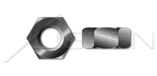Steel Black Zinc Hex Finished Nut - Image 1