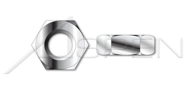 Steel Nickel Plated Hex Machine Screw Nut - Image 1