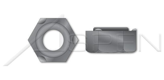 Hex 3 Projections Steel Plain Weld Nut - Image 1