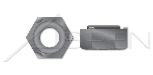 Hex 3 Projections Steel Plain Weld Nut - Image 1