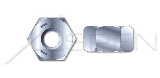 Steel Zinc Grade 5 UNC Coarse Thread Hex Heavy Nut - Image 1