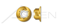 Steel Yellow Zinc Grade 8 Hex Nylon Insert Flange Stop Lock Nut
