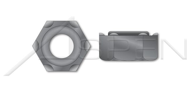 Hex 6 Projections Steel Plain Weld Nut - Image 1