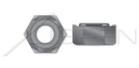 Hex 6 Projections Steel Plain Weld Nut