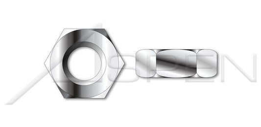 AISI 316 Stainless Steel Hex Machine Screw Nut - Image 1