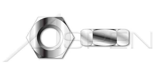 Small Pattern AISI 316 Stainless Steel Hex Machine Screw Nut - Image 1