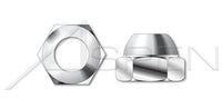 Open End Low Crown Steel Nickel Plated Acorn Cap Dome Nut
