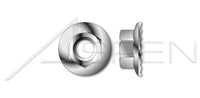 AISI 316 Stainless Steel Hex Flange Nut with Serrations