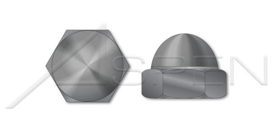 Closed End Steel Plain Acorn Cap Dome Nut - Image 1
