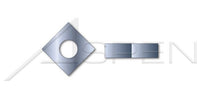 Not Chamfered or Countersunk Steel Zinc Plated Square Machine Screw Nut