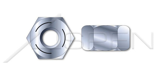 Steel Zinc Grade C ASTM A563 Hex Heavy Nut - Image 1