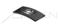 Flat Style "Speed" Nut SAE 1050 Carbon Steel Phosphate Coated and Oiled Black Steel Spring Nut