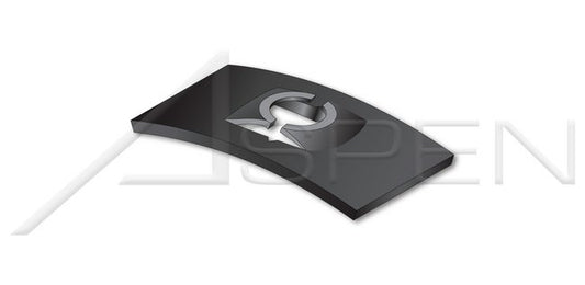 Flat Style "Speed" Nut SAE 1050 Carbon Steel Phosphate Coated and Oiled Black Steel Spring Nut - Image 1