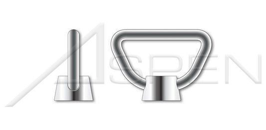 A4 Stainless Steel DIN 80704 Metric Lifting Bow Nut - Image 1