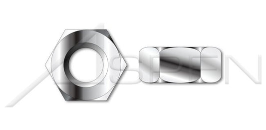 AISI 304 Stainless Steel (18-8) ASTM F594 Made in U.S.A. Hex Finished Nut - Image 1