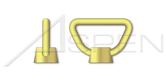Brass DIN 80704 Metric Lifting Bow Nut - Image 1