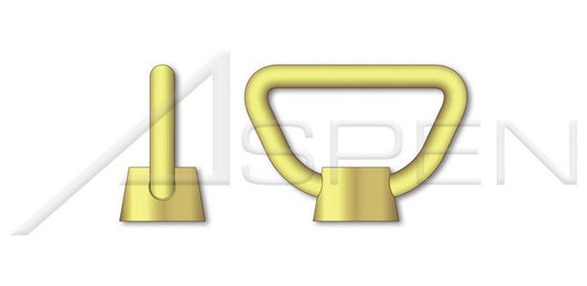 Brass DIN 80704 Metric Lifting Bow Nut - Image 1